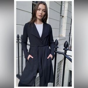 Aritzia Babaton Quincey Flowy Trench Coat